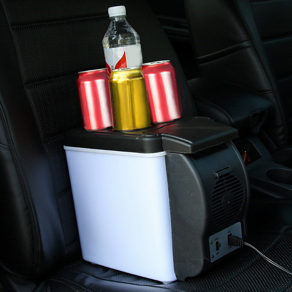 Portable DC12V 45W 6L Car Cool and Hot Dual Use Mini Refrigerator New S 