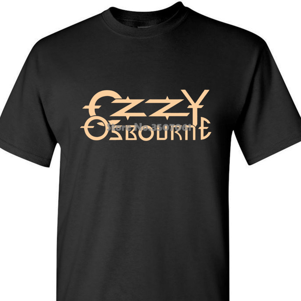ozzy衣服, ozzy osbourne rock band logo men's black size mens top fashion