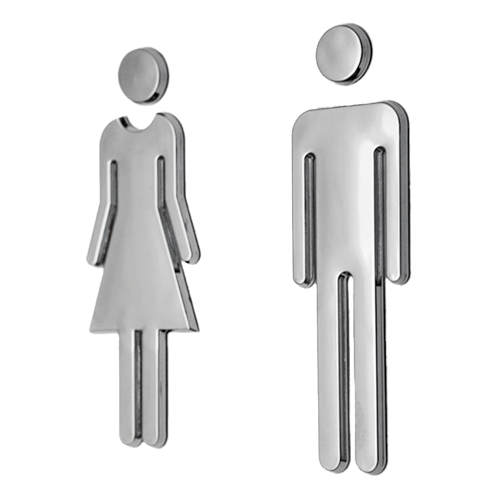signe de salle de bain mâle- men symbol Male Decal toilet decoration- indoor & outdoor- door and wall Aluminium Male Bathroom sign Signe de toilettes WC signage Men restroom plaque