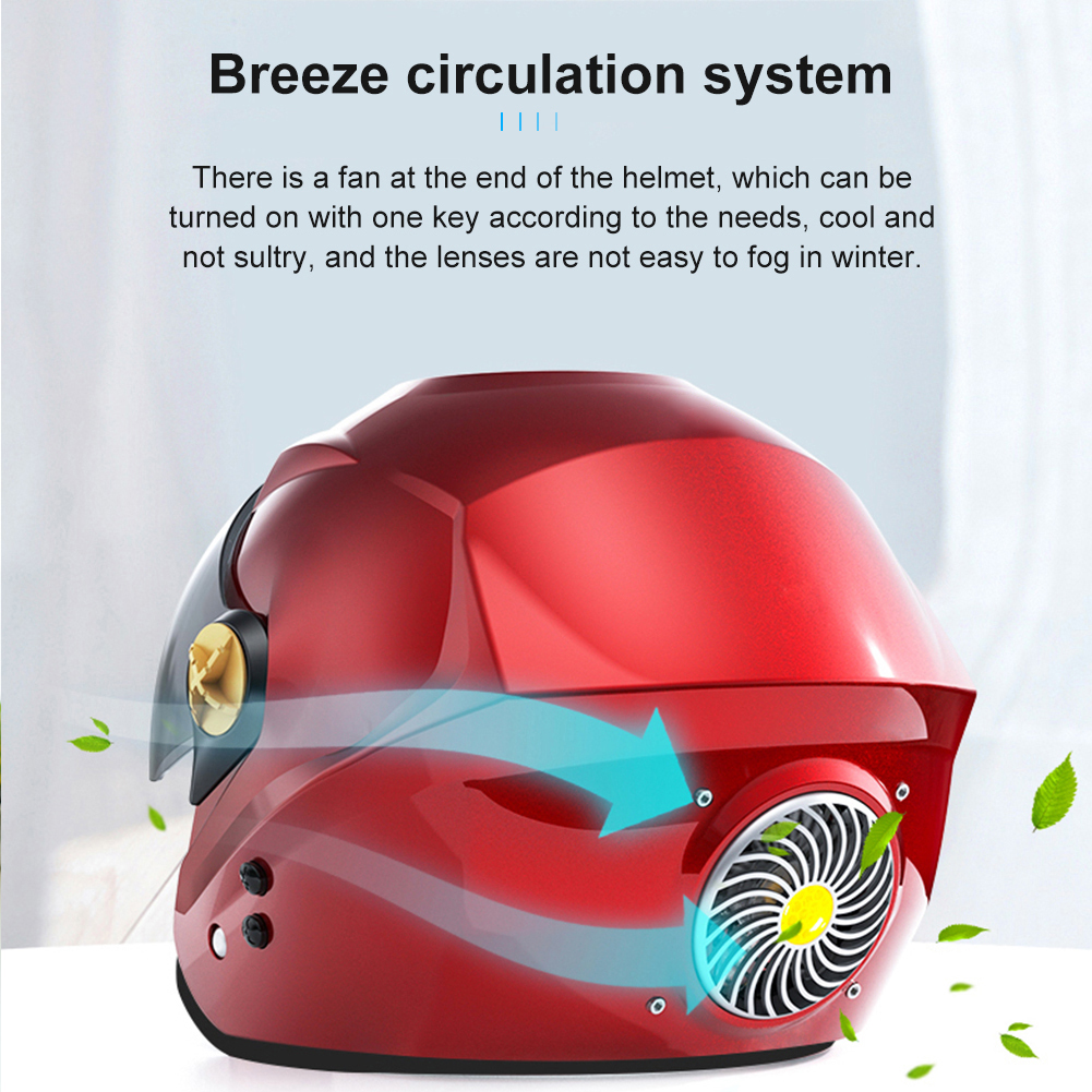 Motorcycle helmet cooling fan Clearance