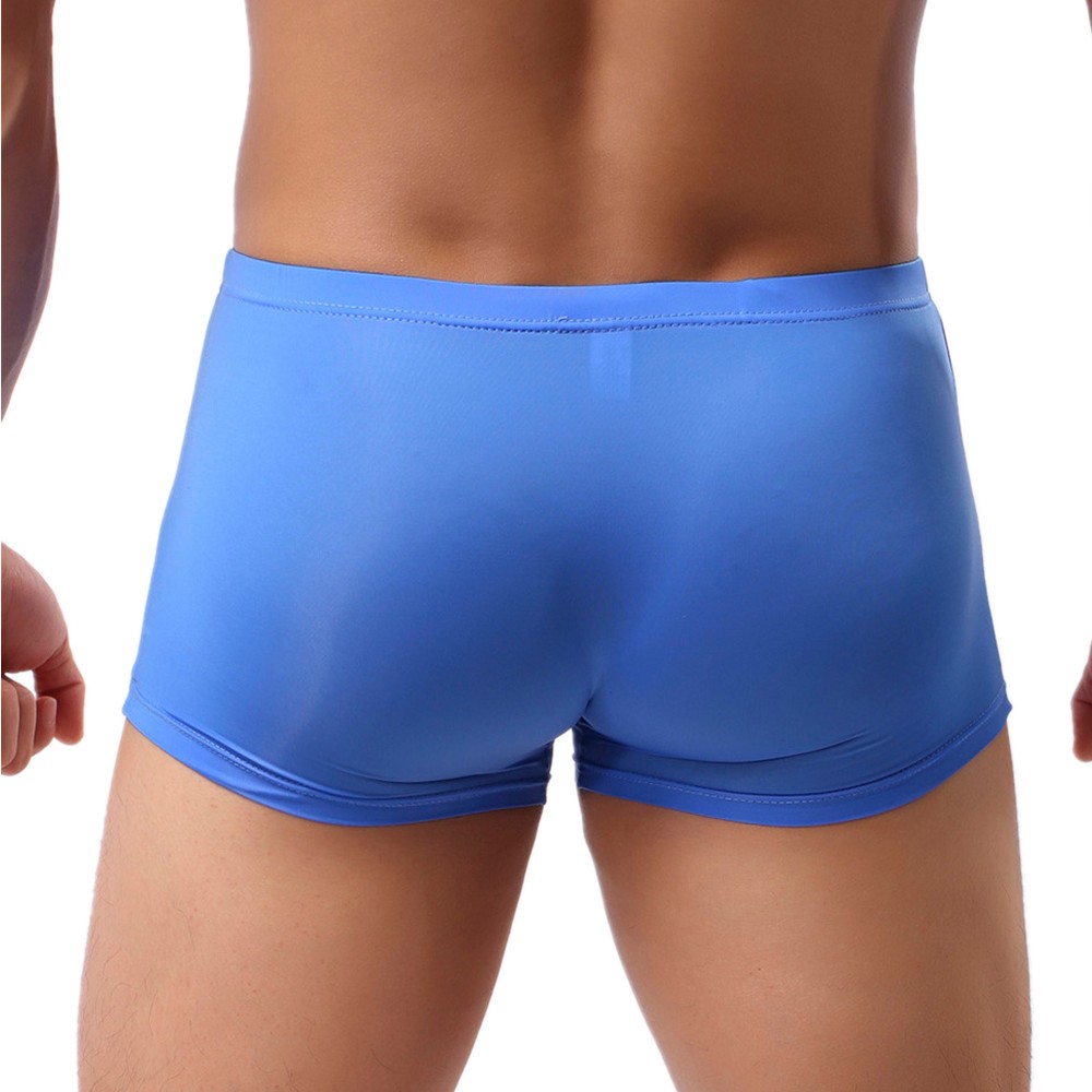 Bamboo Mens boy Underwear Boxer Briefs Shorts Bulge Pouch soft Underpants 2018 