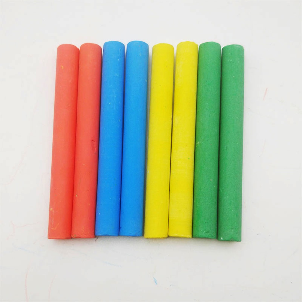 Finance Plan Hot New 12 Sticks Water-Soluble Dustless Chalkboard Chalk Crayons School Office Supplies Kid Toy White 