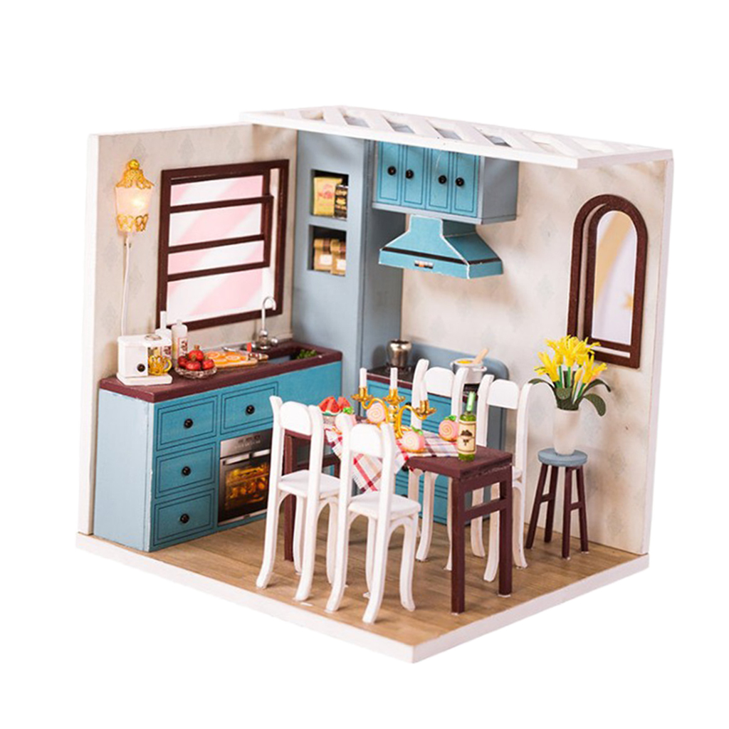 miniature dollhouse kitchens