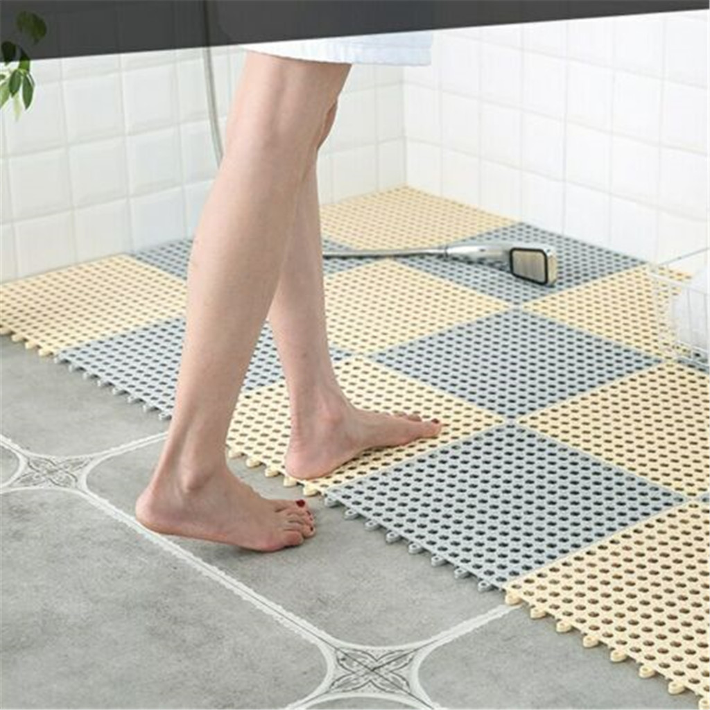 3 Colors Can Be Cut And Spliced Bathroom Non Slip Mat Carpet Shower Splicable Shower Mat Foot Massage Pad Bathroom Carpet Bath Mats Aliexpress