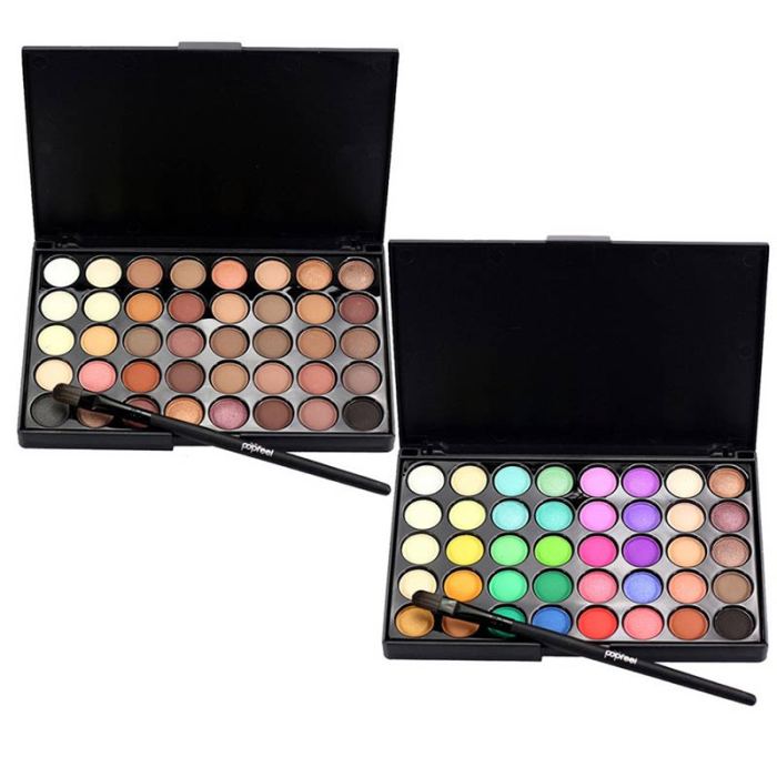 newly 40 color matte eyeshadow palette make up earth eye shadow