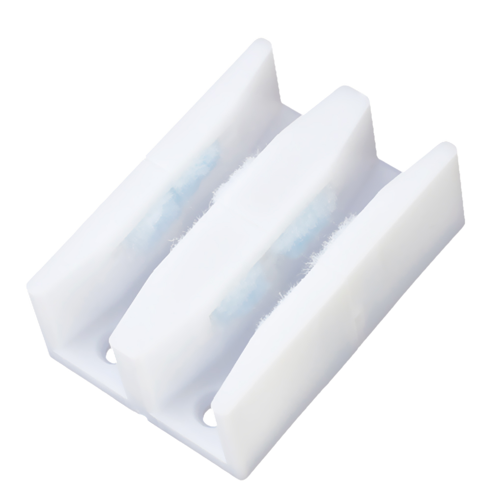 1 4 5 Inch Wide Sliding Shower Door Bottom Guide For 6 10mm Glass