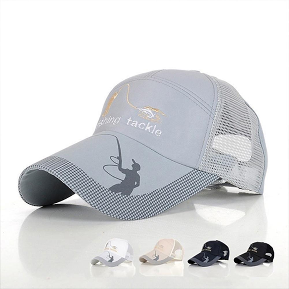 Description Picture 3 of item1pc Fashion Sun Tackle Cap Fishing Hat Men Women Cap Outdoor Sports Adjustable Summer Hat Fishing Tackle for Indoor