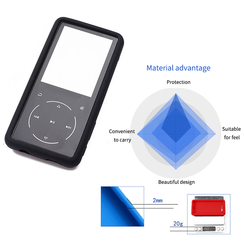 MP3 Player Anti scratch Accessory Fashion Cover Thin Replacement Soft