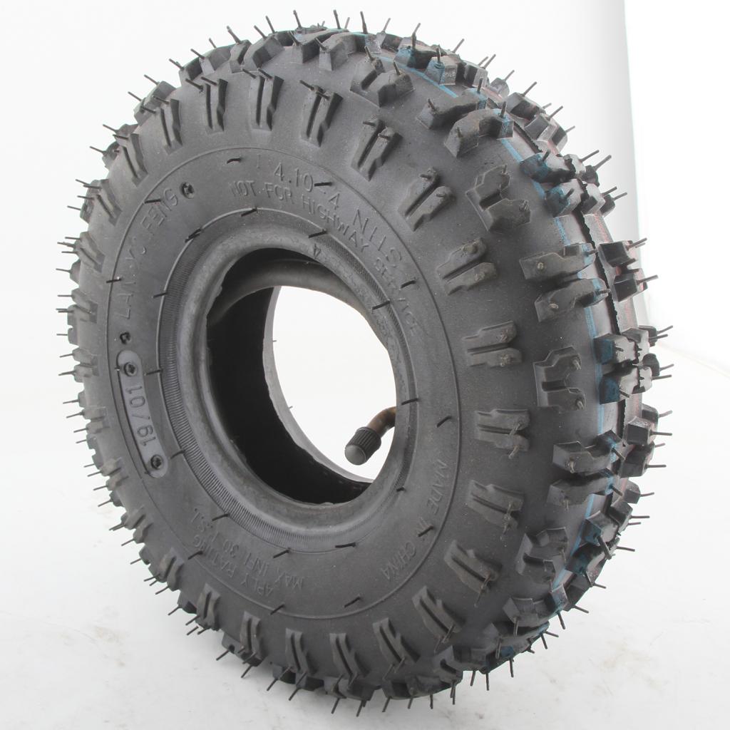 4.10 4 410 4 4.10/3.50 4 Tires & Inner Tubes Set for Garden Rototiller