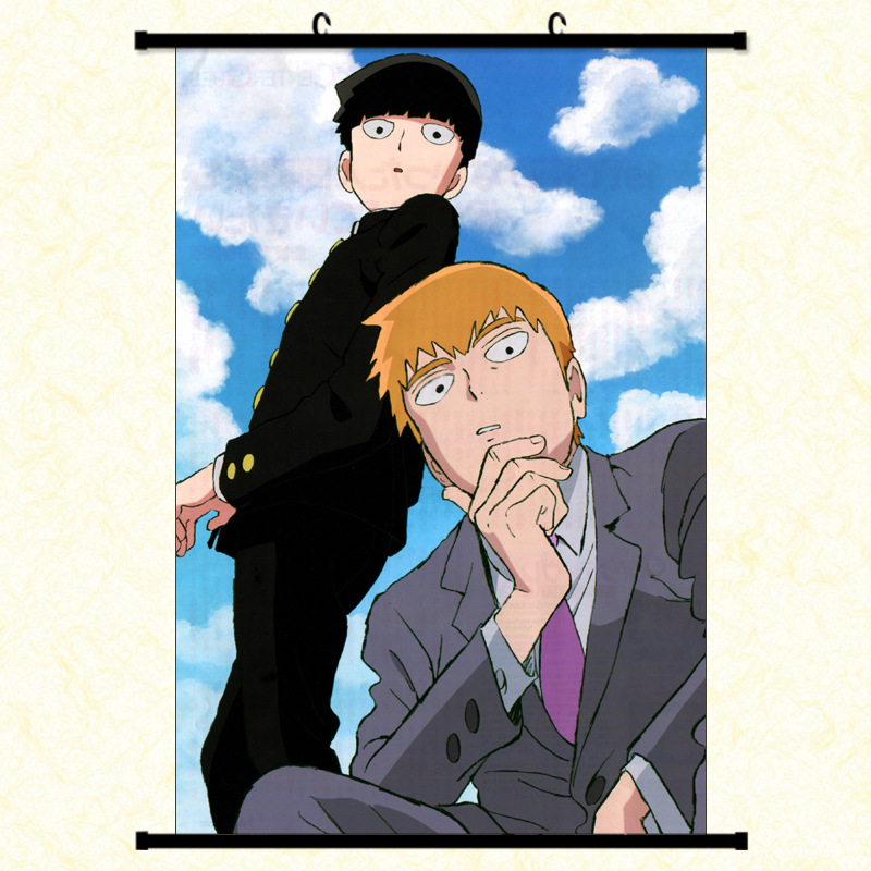 Anime Mob Psycho 100 Coated Paper Scroll Poster Collection 20X30CM