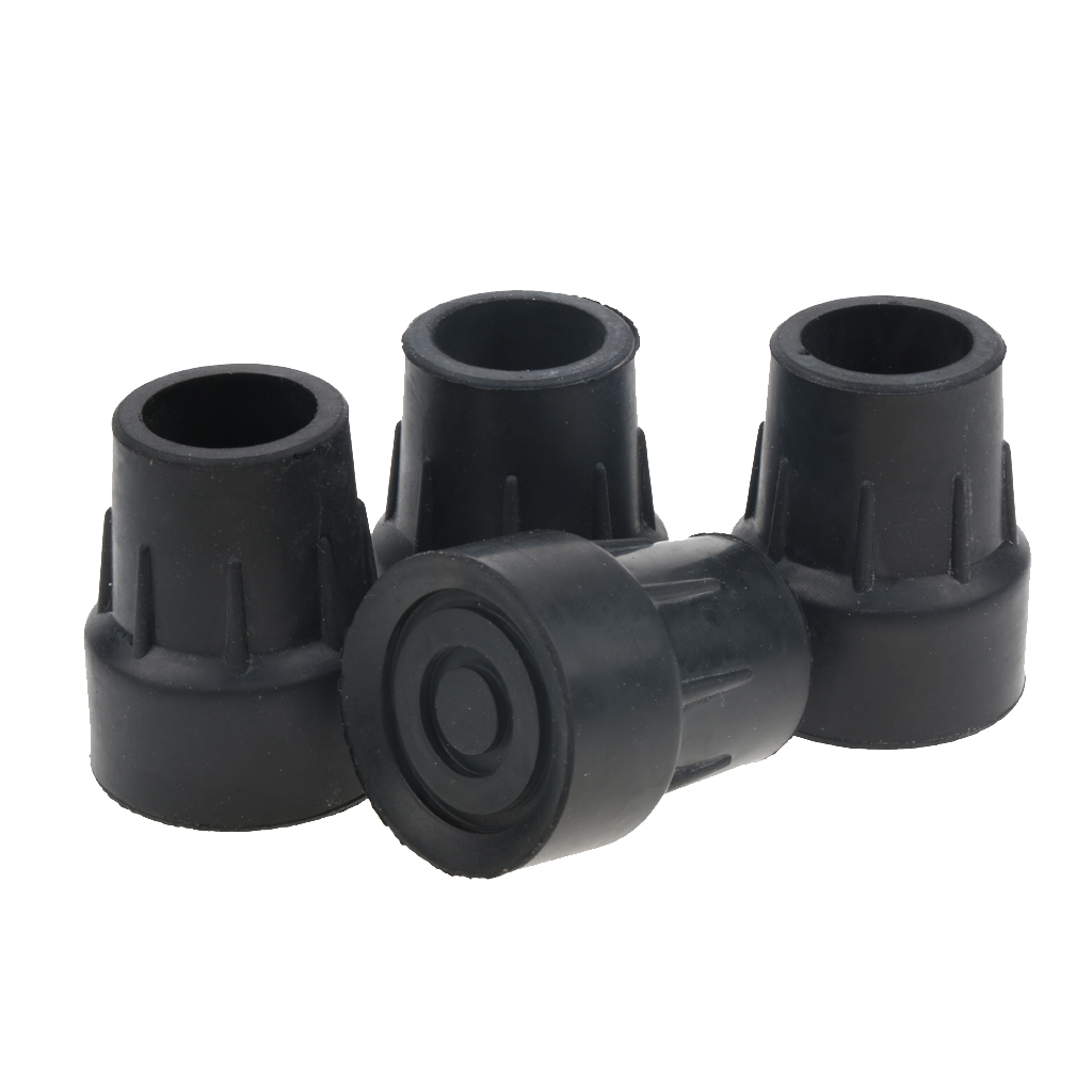 Outdoor Walking Trekking Hiking Ferrule Pole Stick Pads Replacement Leg Tips C