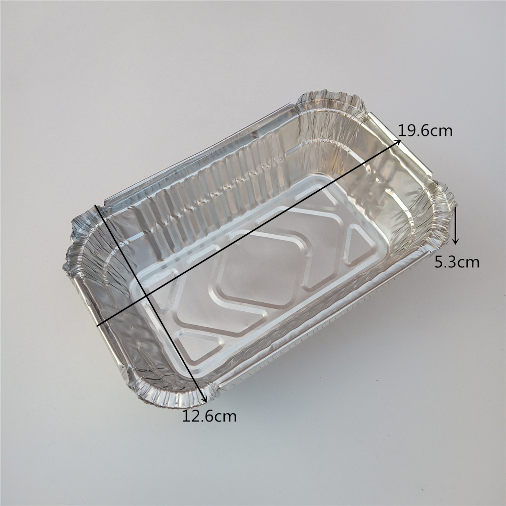 20x Useful Aluminum Foil Grill Drip Pans for BBQ Weber Grills Cooking 700ml 