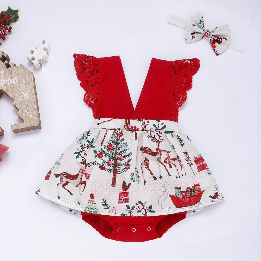 christmas baby girl dress