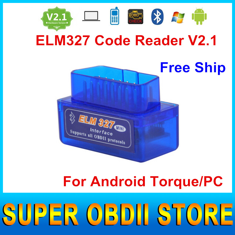 V2.1  -elm327 Bluetooth OBDII     OBD2 ELM 327     ANDROID TORQUE / PC  