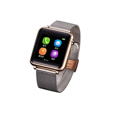 Newest Arrival Bluetooth Waterproof Smart Watch Phone Media Player Hands-Free GSM Cell Phone Mp3 Mp4 With Stainless Stell Watch