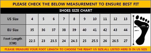 size 7 shoes in cm