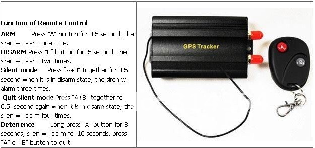 DHL EMS free shipping 5pcs/lot Car GPS Tracker GPS/GSM/GPRS Tracking Device Remote Control Auto Vehicle TK103B Tracking System