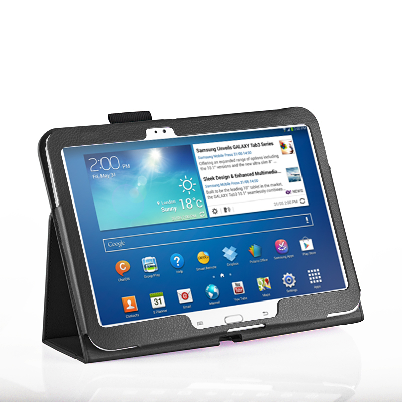 Galaxy Tab 3 10.1 P5200 Stand case Black (02).jpg