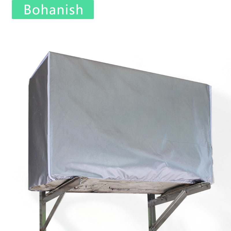 Waterproof Air Conditioner Sunscreen Dust Cover For Home Outside External Unit With Elastic All-inclusive Wall Mounted