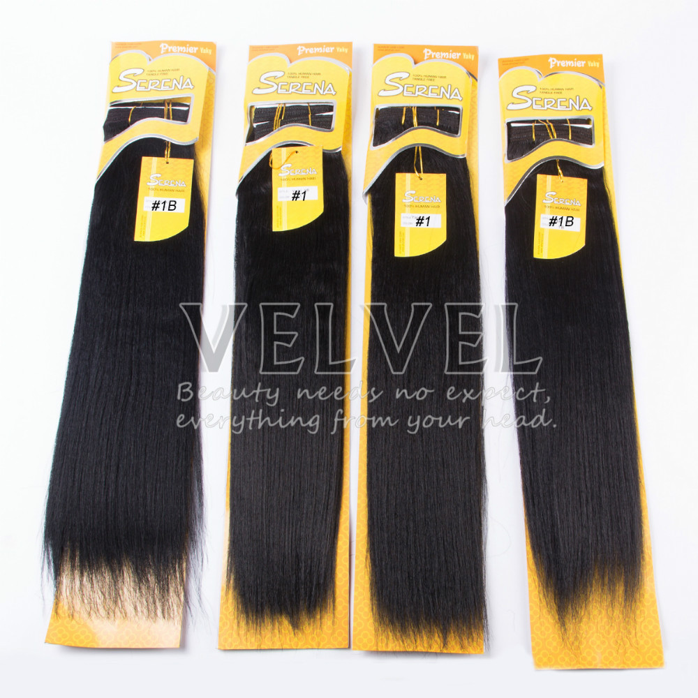 1PC+Free Shipping Serena Yaki Wave 60% Indian Hair...