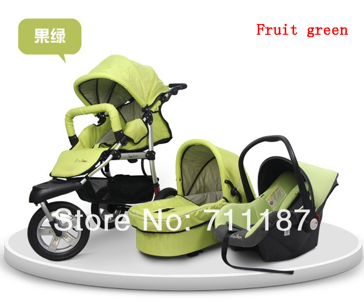 fruit green baby stroller.jpg
