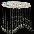 T Best Price Modern LED Modern Lustre Crystal Ceiling light Dining room Foyer Ellipse Lamp Droplight