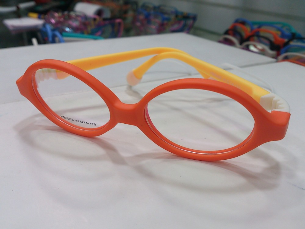 Kids Eyeglasses With Silicone Headband Strap Cord, TR90 Children