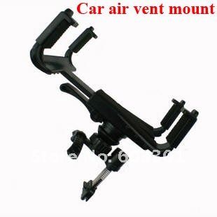 Car air vent mount for iPad ,Car air vent holder for samsung galaxy tab, Universal car air vent mount, retail packing