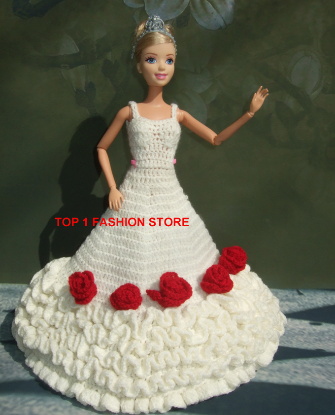 Custom doll wedding dresses