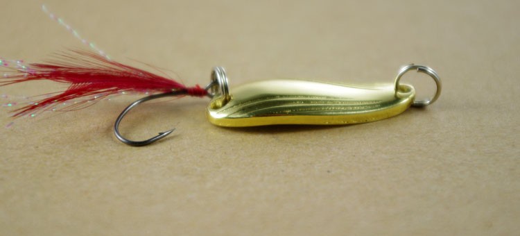 Description Picture 2 of itemFishing Single Hook Spoon Lure Feather Spinner Bait 2 Pieces Lot Sale Shell Jigbait Lures