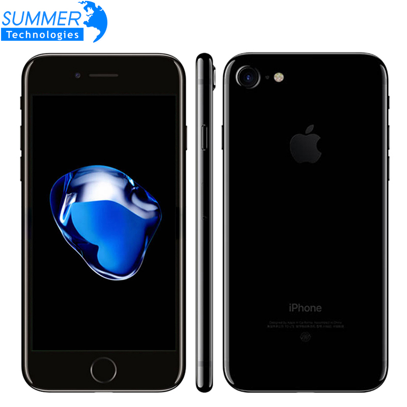 Original Unlock Apple iPhone 7 plus iOS 10 Quad Core A10 Mobile Phone 3GB RAM 32GB 128GB 256GB