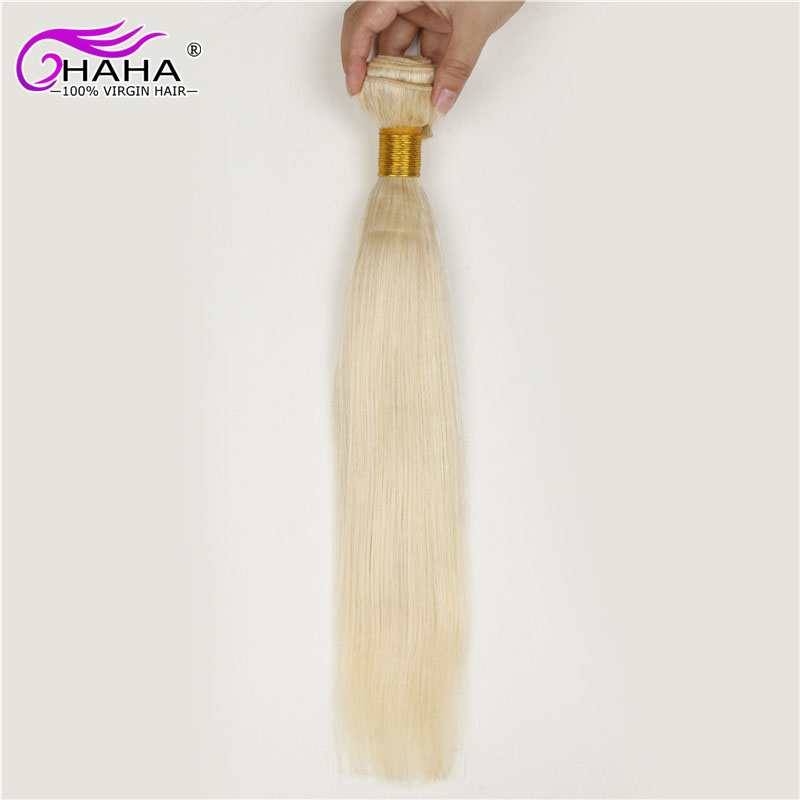 Honey Blonde Russian Hair Weave 613 Blonde Virgin Hair 1pcs/lot Human Hair Extensions No Shedding Wefts,Aliexpress UK