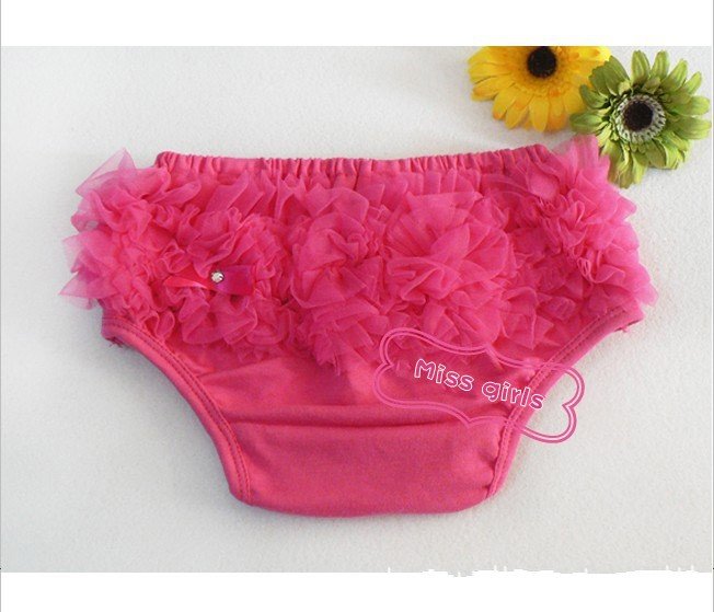 EMS/DHL Free shipping 12 pcs/lot-ribbon Bow Baby Ruffle Bloomers Girls\' Shorts & Panties/Toddler Girl\'s pants