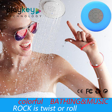 Portable Subwoofer Shower Waterproof Wireless Bluetooth Speaker Car Handsfree Receive Call Music Suction Mic For iPhone Samsung