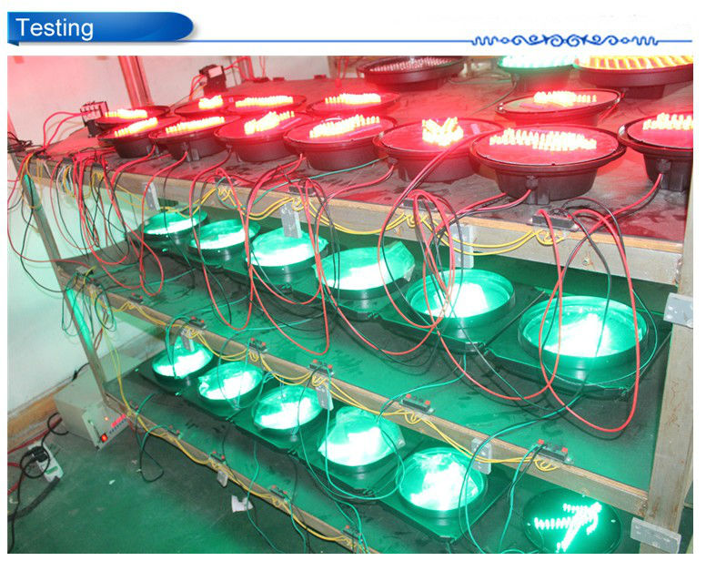 200mm red and green man pedestrian test