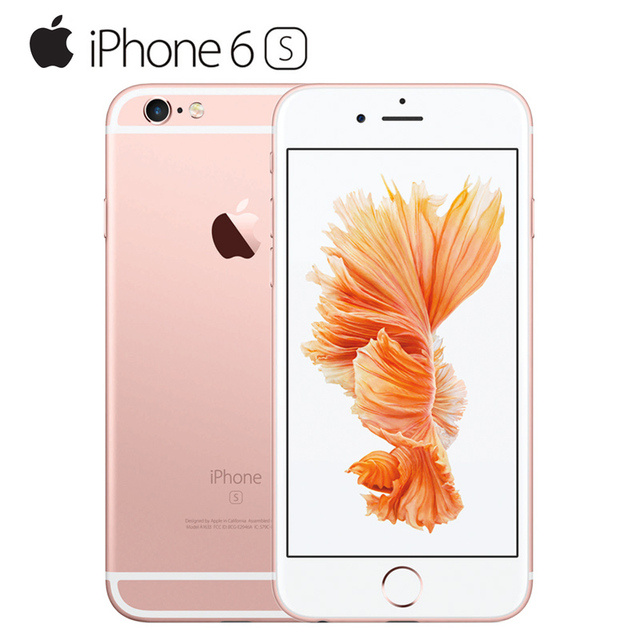 Оригинальный Разблокирована Apple iPhone 6 S Смартфон 4.7 "IOS 9 Dual Core A9 IOS 9 16/64/128 ГБ ROM 2 ГБ RAM 12.0MP 4 Г LTE Мобильный Телефон
