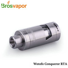 New Arrival Original Wotofo Conqueror RTA Electronic cigarette Atomizer 4 0ML tank top fill adjustable air