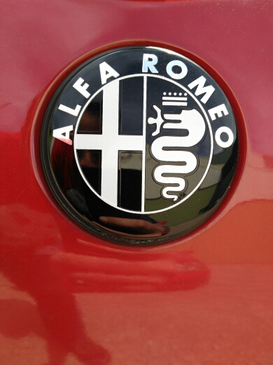 Alfa Romeo Emblem Badge Sticker 2pc For Mito Giulietta