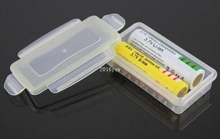 New Hard Plastic Case Waterproof Battery Holder Storage Box Organizer For 18650 CR123A