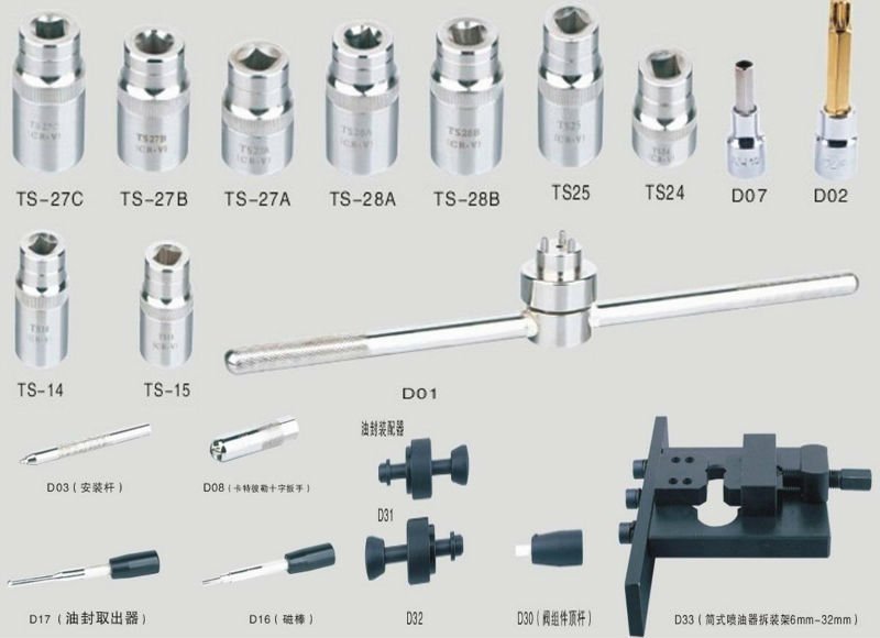 Tool for Assembling and Disassembling Common Rail Injector