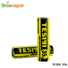 2pcs Original Tesiyi IMR 18650 battery 2800mAh 35A 3.7V Rechargeable 18650 battery for Eleaf Kanger Smok Aspire E-cigarette
