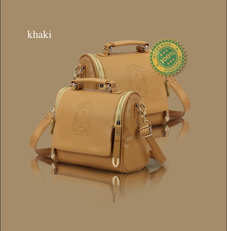 2013 New Korea Fashion Handbag PU Leather Ladies Hand Bag Shoulder
