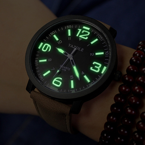 what makes watches glow in the dark